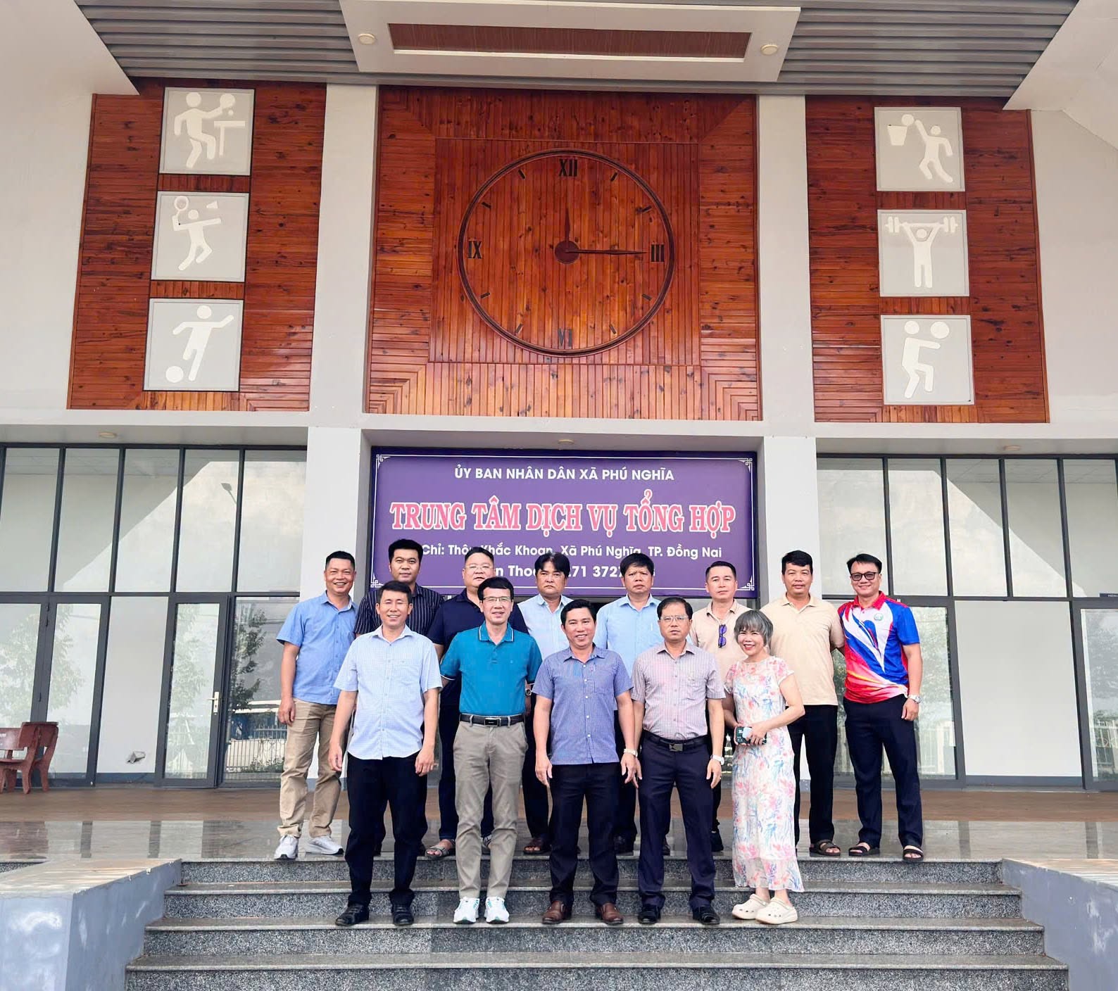 UBND phường Tam Thắng đến trao đổi kinh nghiệm tại xã Phú Nghĩa (TP. Đồng Nai)