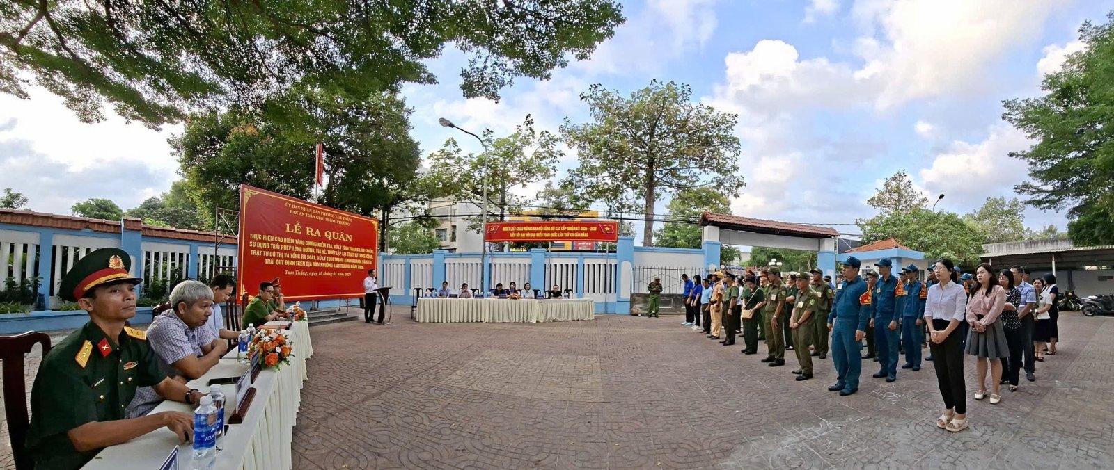 Ra quân cao điểm kiểm tra, xử lý tình trạng lấn chiếm vỉa hè, lập lại trật tự đô thị