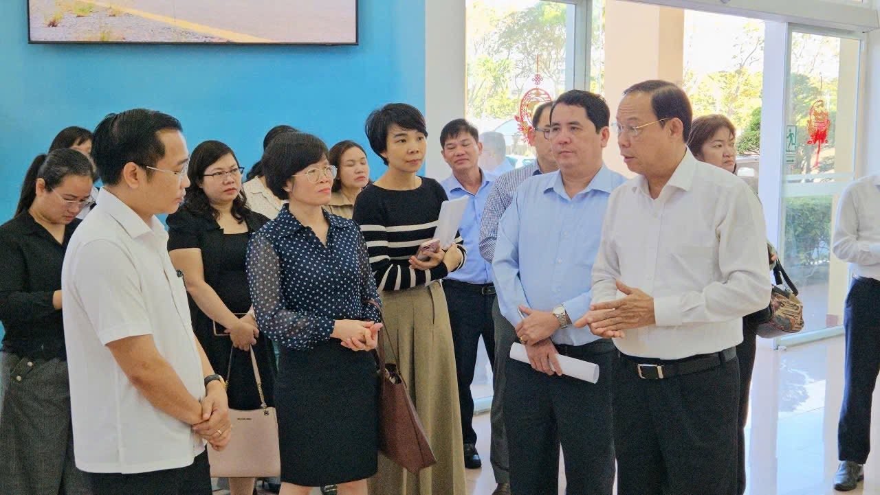 Khảo sát công tác tổ chức Bầu Cử sớm tại phường Tam Thắng
