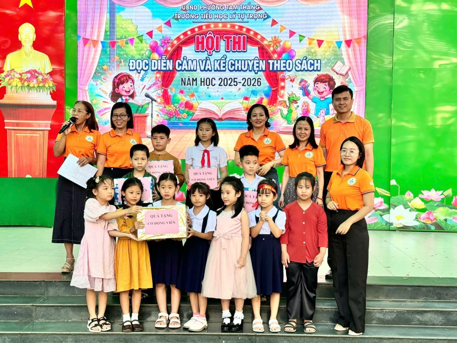 Trường Tiểu học Lý Tự Trọng tổ chức hội thi Đọc Diễn Cảm và Kể Chuyện theo sách năm học 2025–2026