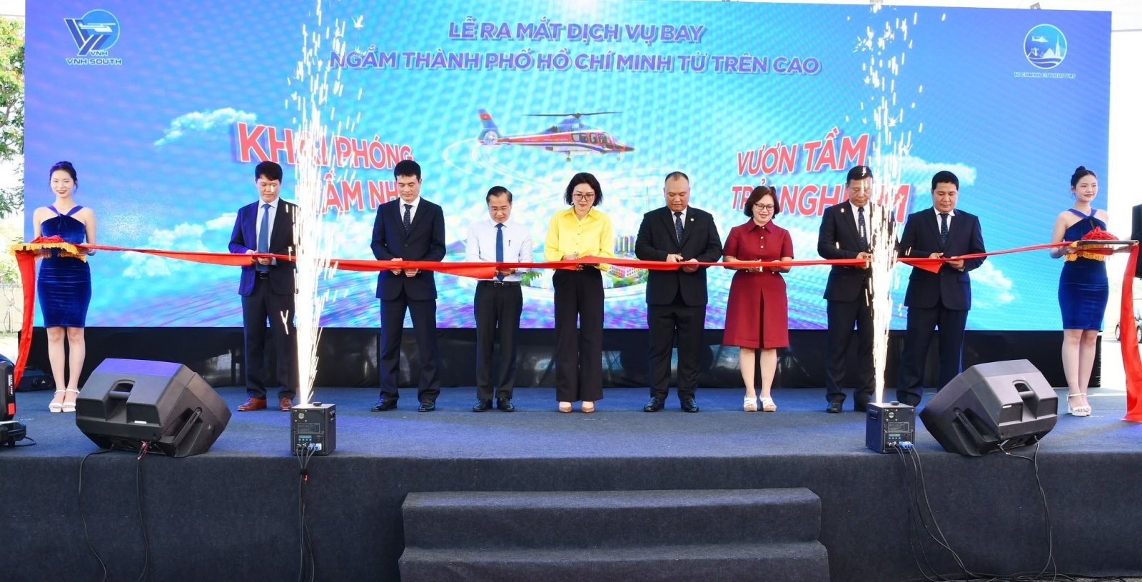 Đưa vào khai thác các Tour Bay Ngắm TP.Hồ Chí Minh từ trên cao