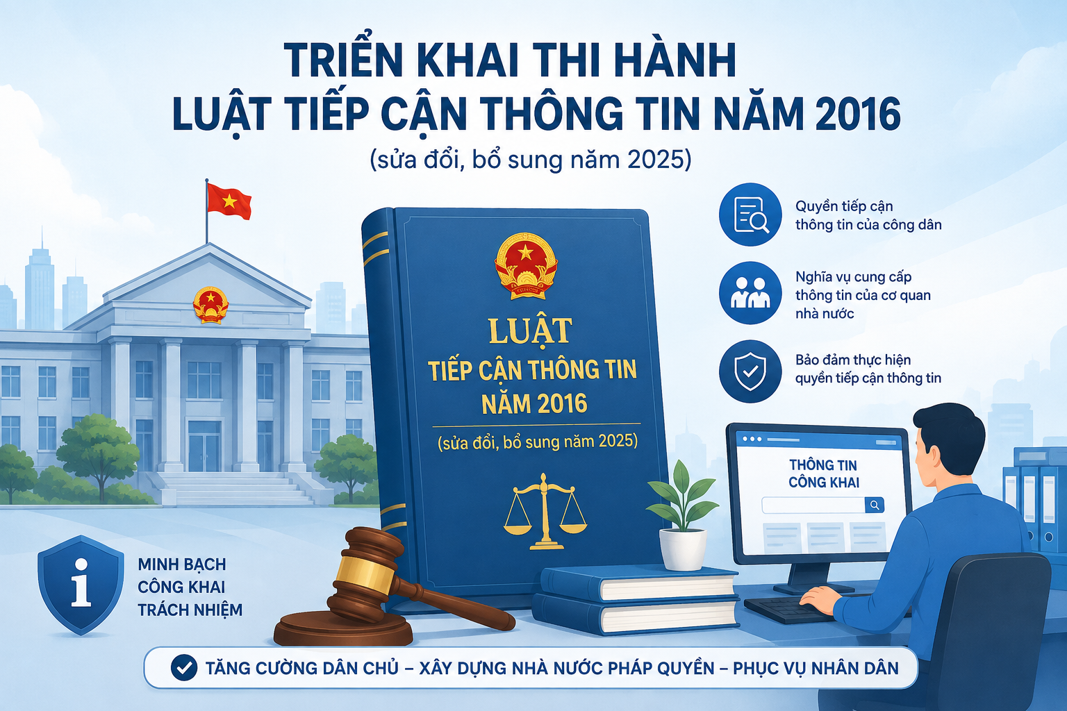 Quốc hội thông qua Luật Thi hành án dân sự, có hiệu lực từ ngày 01/7/2026