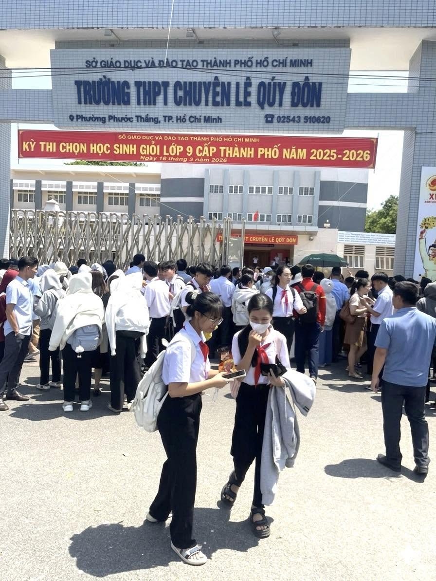 60 học sinh lớp 9 phường Tam Thắng tham gia kỳ thi Học Sinh Giỏi Cấp Thành Phố năm học 2025–2026