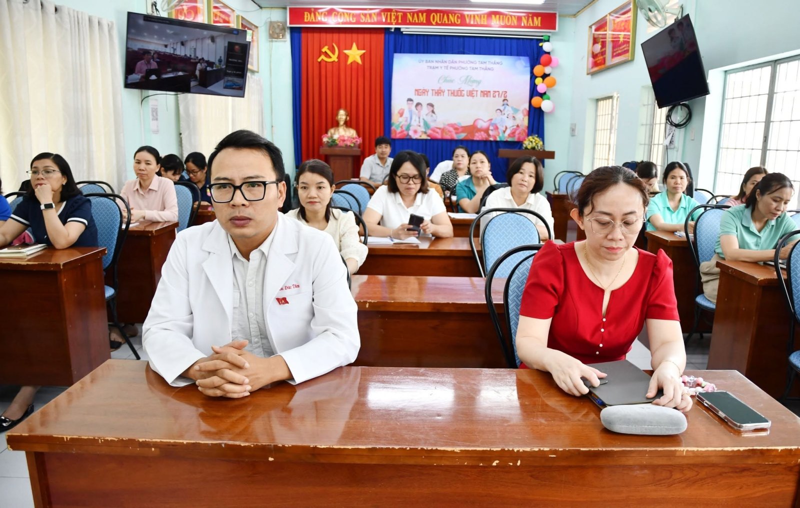 Tập huấn phòng, chống bệnh tay chân miệng