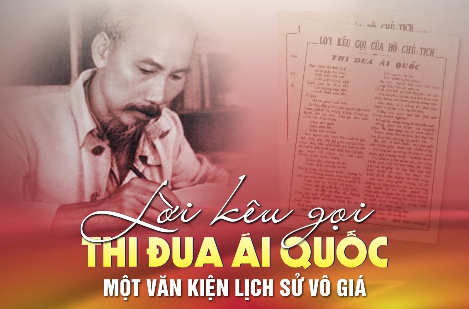 Kỷ niệm 78 năm Ngày Chủ tịch Hồ Chí Minh ra Lời kêu gọi thi đua ái quốc (11/6/1948 - 11/6/2026) THI ĐUA LÀ YÊU NƯỚC, YÊU NƯỚC THÌ PHẢI THI ĐUA THEO TƯ TƯỞNG HỒ CHÍ MINH