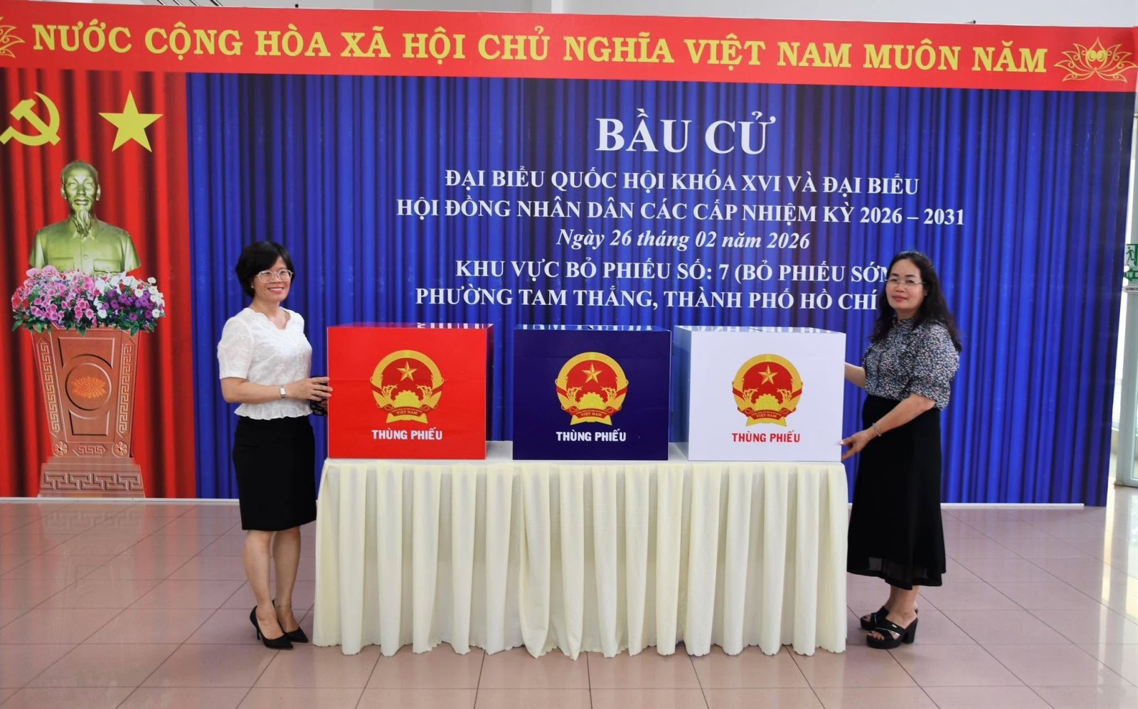 Phường Tam Thắng sẵn sàng tổ chức bầu cử sớm Đại Biểu Quốc Hội và Đại Biểu HĐND các cấp