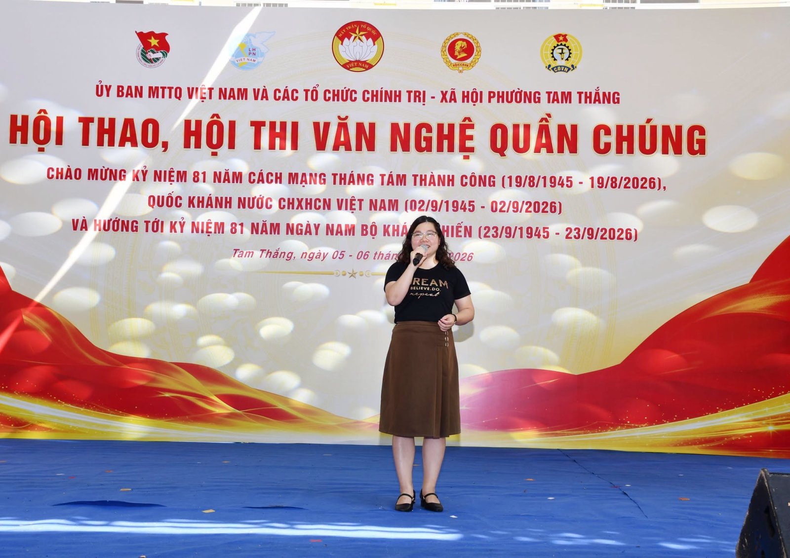 Xây dựng tinh thần đoàn kết trong cán bộ và nhân dân phường Tam Thắng