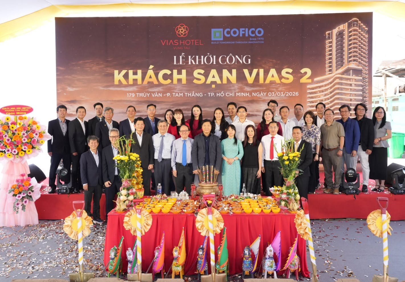 Khởi công Khách Sạn VIAS 2