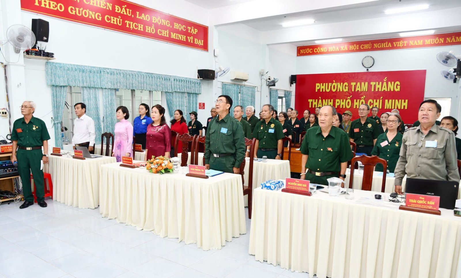 Đại hội đại biểu Hội Cựu thanh niên xung phong phường Tam Thắng: Đoàn kết - Dân chủ - Vì nghĩa tình đồng đội