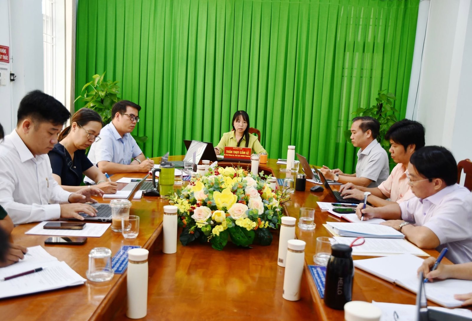 Công tác chuẩn bị Tổ Chức Bầu Cử trên địa bàn phường Tam Thắng diễn ra đúng quy định