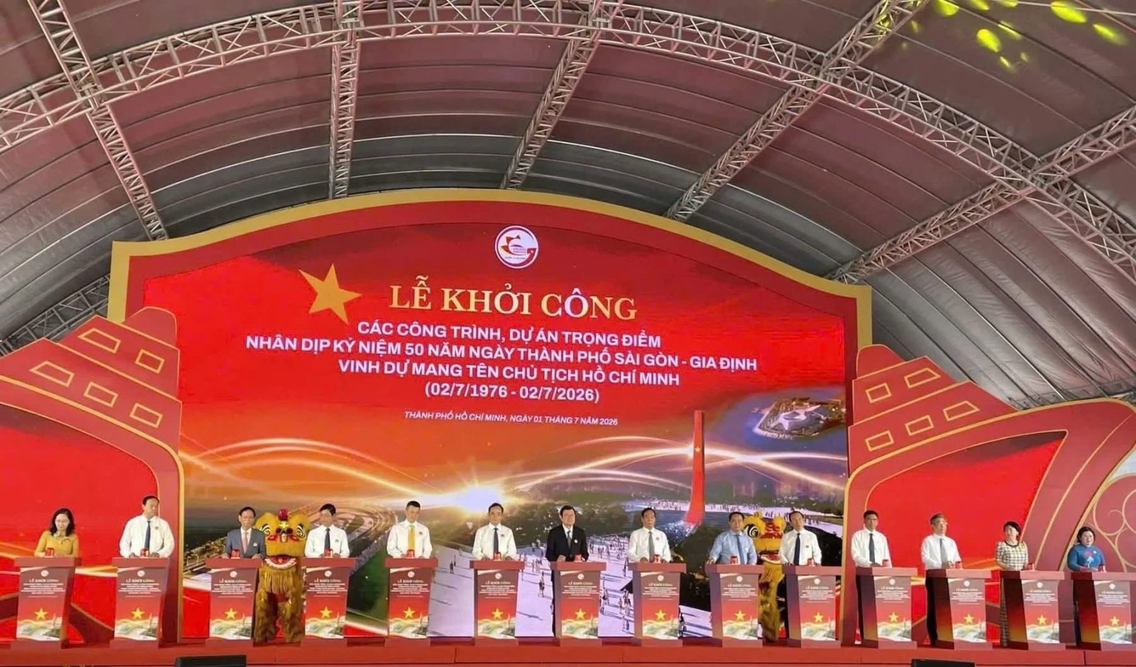 Khởi công dự án đường vượt biển Cần Giờ - Vũng Tàu