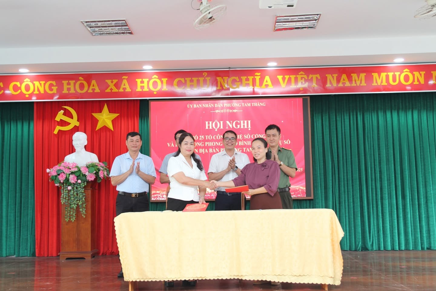 Phường Tam Thắng xếp thứ 19/168 Xã, Phường, Đặc Khu về chỉ số Chuyển Đổi Số năm 2025