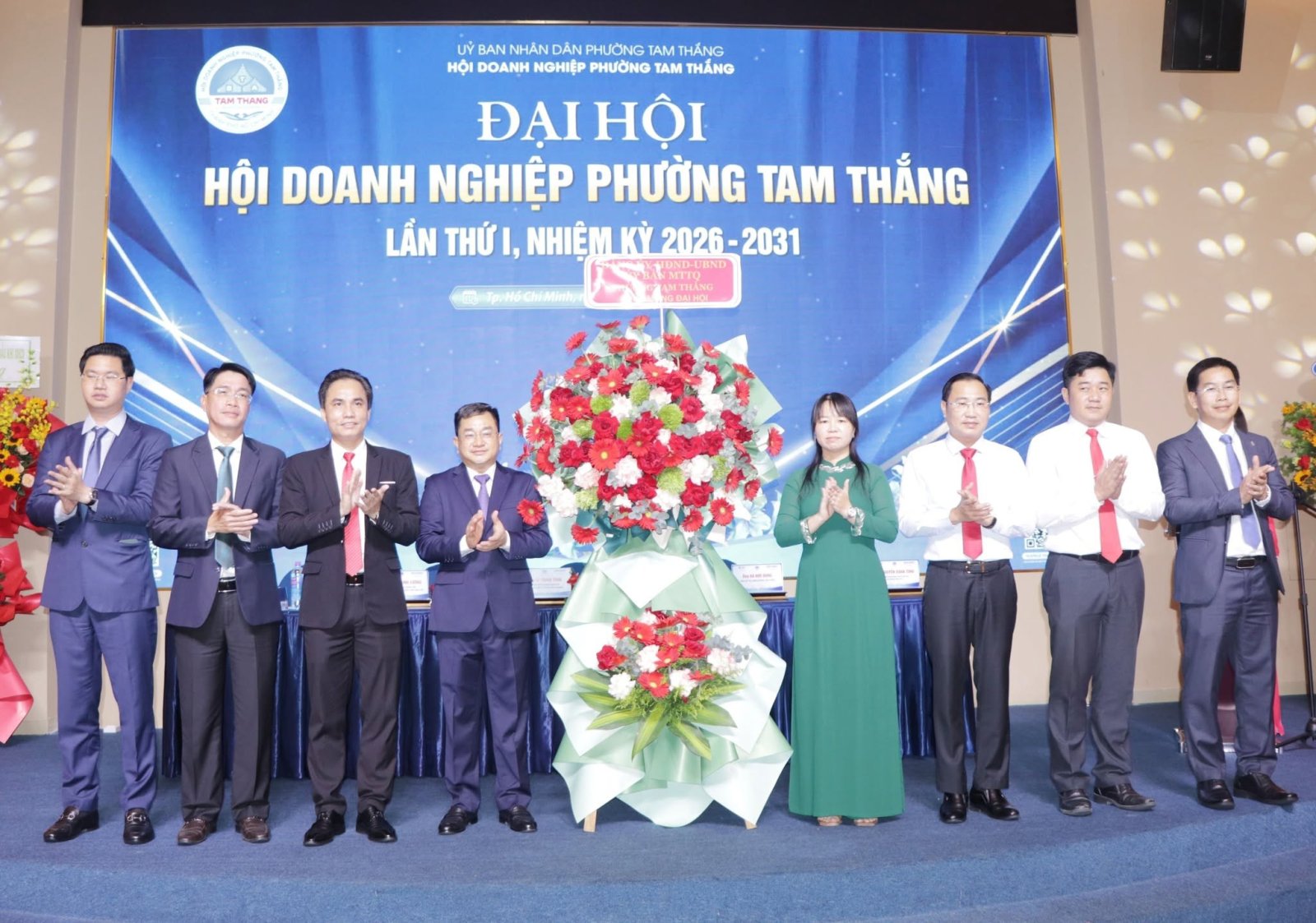 Doanh nhân Lê Thanh Tùng giữ chức chủ tịch hội doanh nghiệp phường Tam Thắng, nhiệm kỳ 2026 -2031