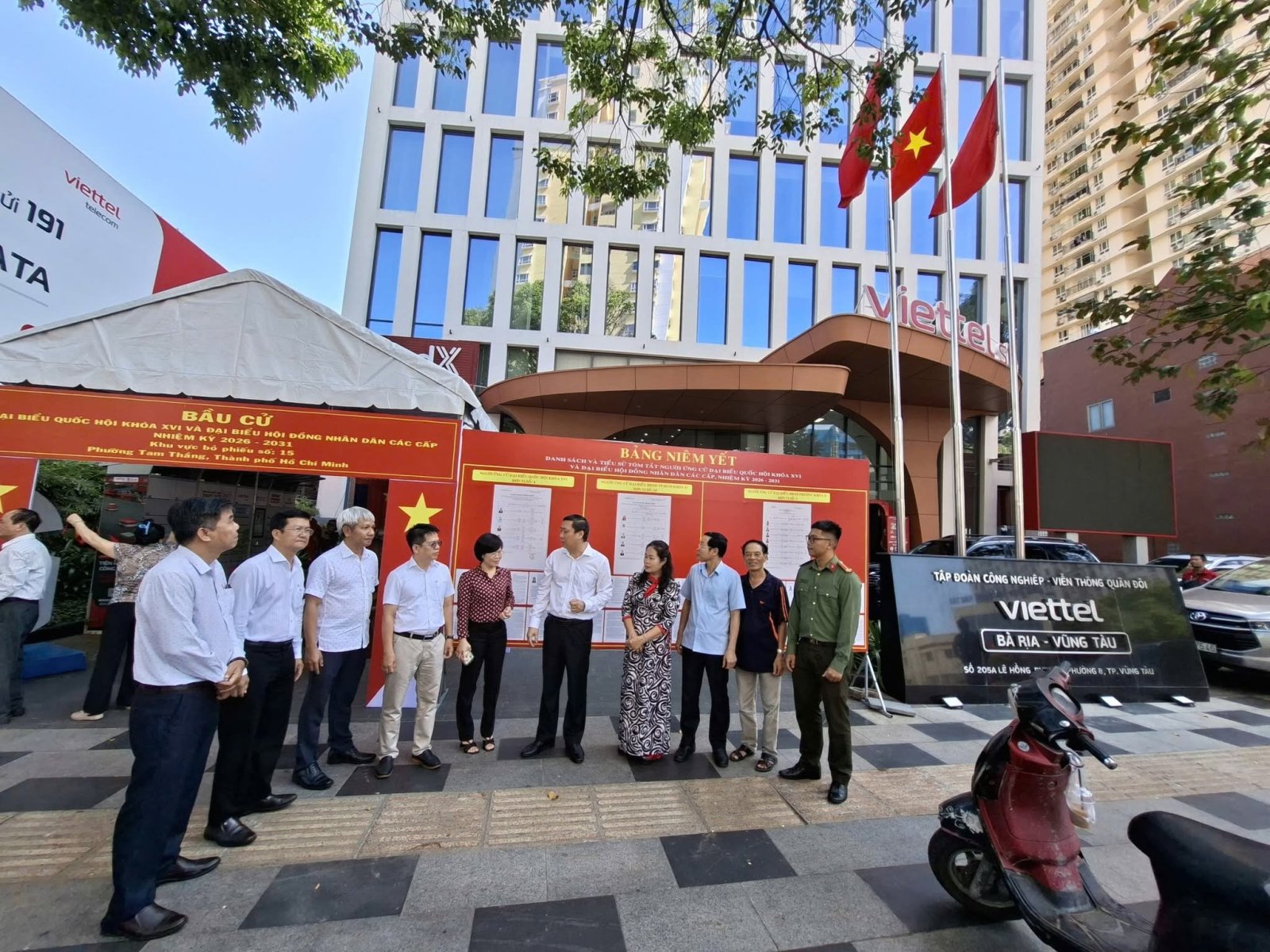 Các khu dân cư trên địa bàn phường Tam Thắng rộn ràng trước “Ngày Hội Non Sông”