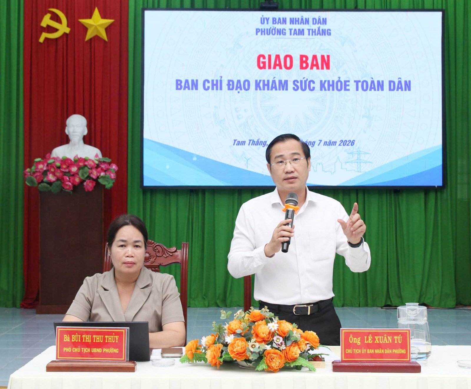Phường Tam Thắng đã có hơn 6.300 người dân được khám sức khỏe định kỳ