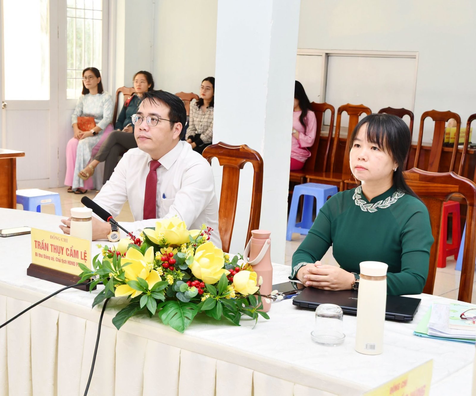 Công bố thành lập các tổ chức Đảng và nhân sự ở khu phố