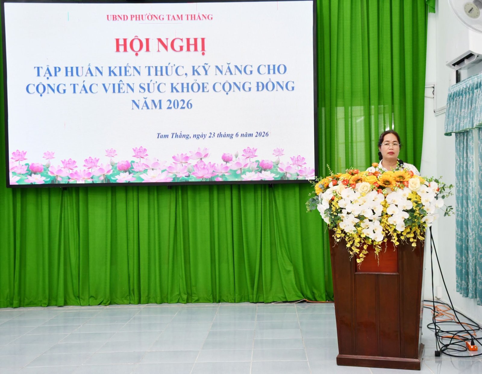 Trang bị kiến thức và kỹ năng cho cộng tác viên sức khỏe cộng đồng